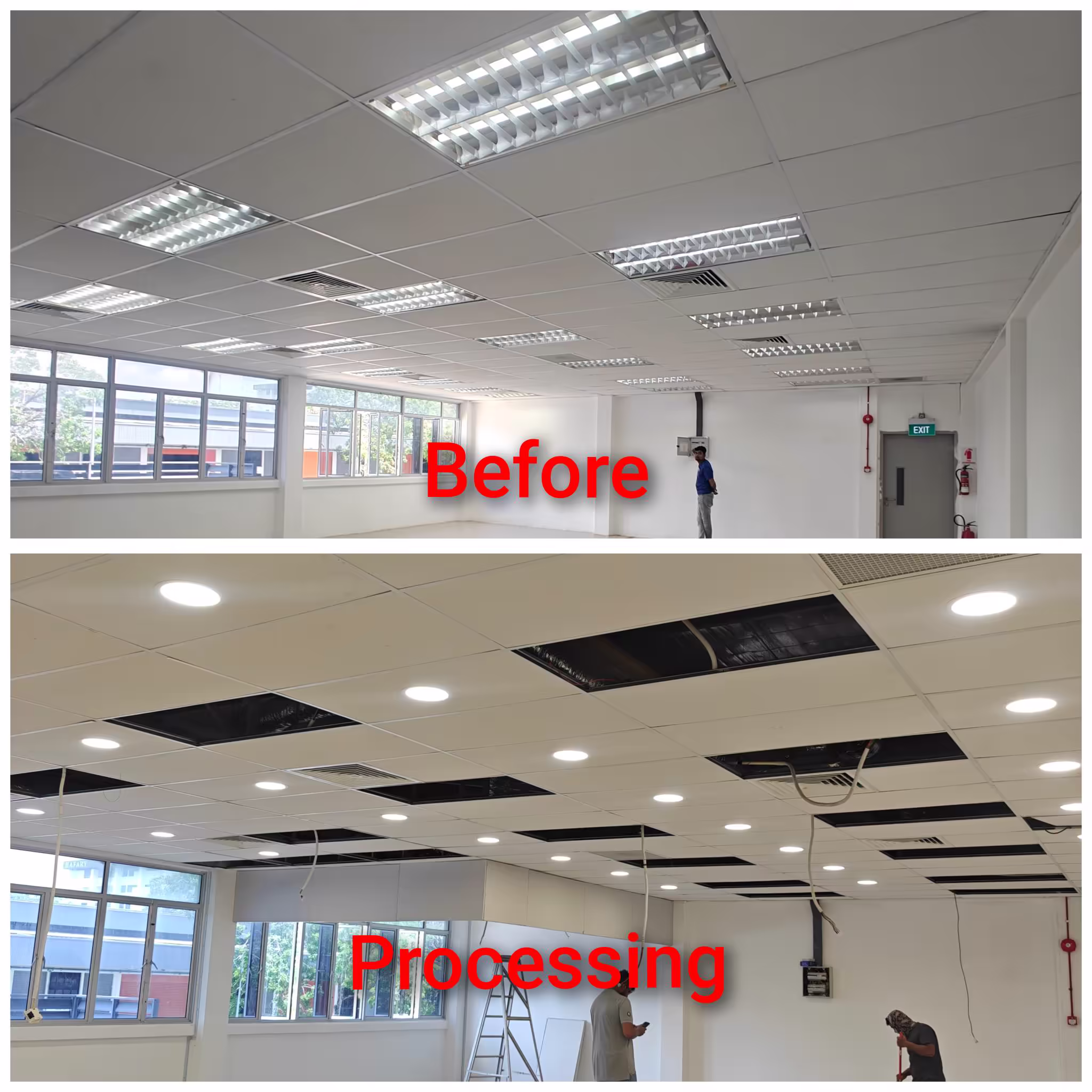 Completed Commercial Space